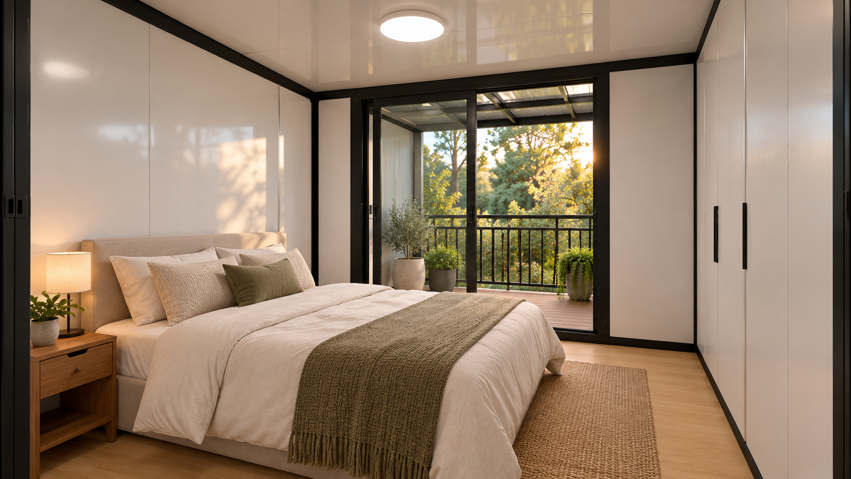 Upper-level suite